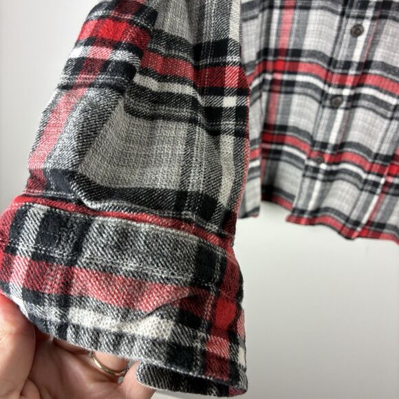 RedHead Flannel Shirt Mens 2XL TG Red Plaid Button Down Long Sleeve Outdoors - Picture 4 of 9